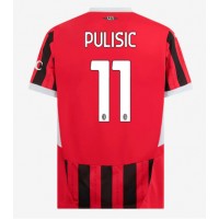 Camiseta AC Milan Christian Pulisic #11 Primera Equipación Replica 2024-25 mangas cortas